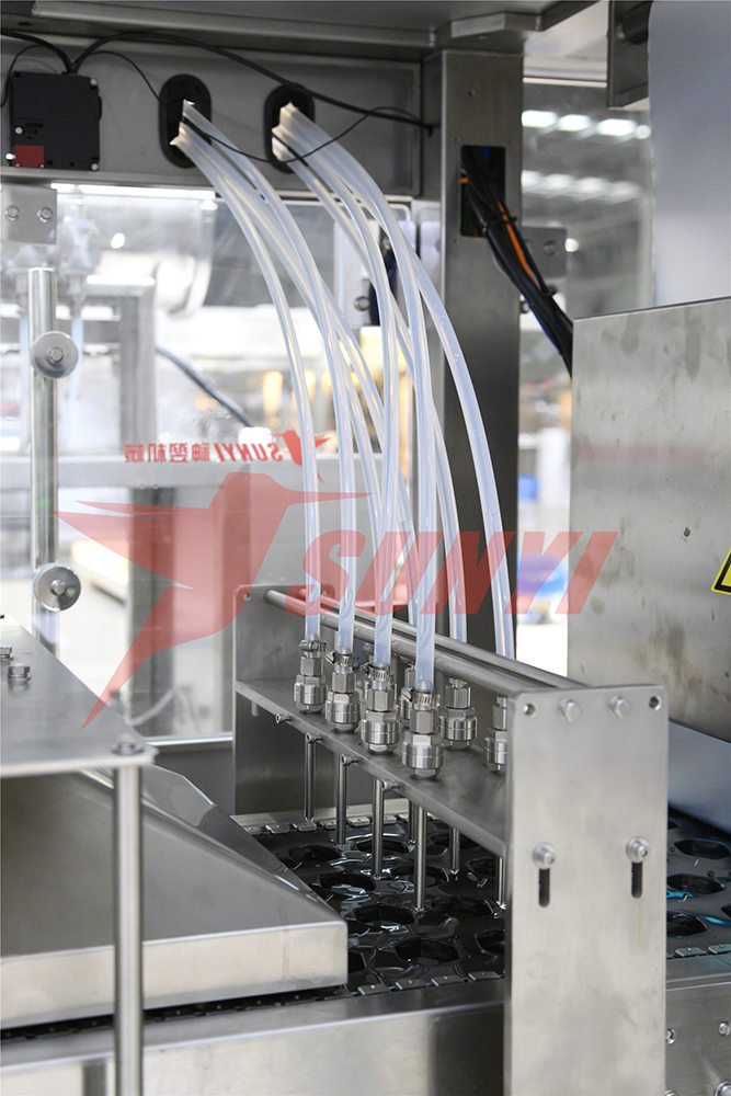 5. نظام تعبئة مضخة المكبس عالي الدقة